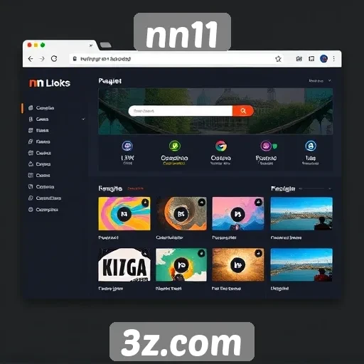 Análise da interface e navegação do site nn11