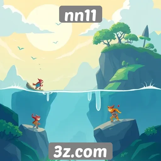 Navegação simplificada no site de jogos nn11