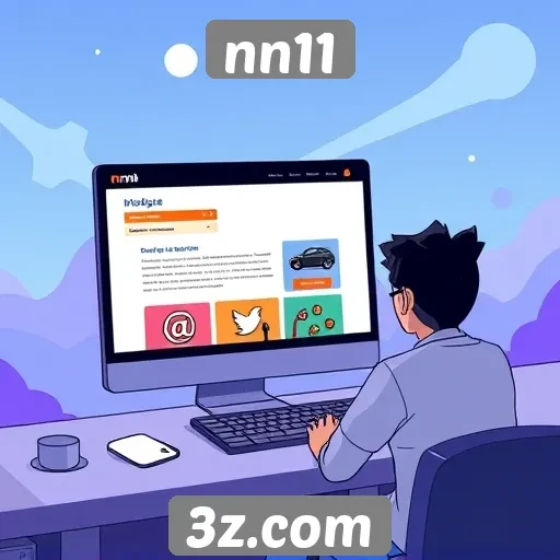 Análise da interface do usuário do site nn11